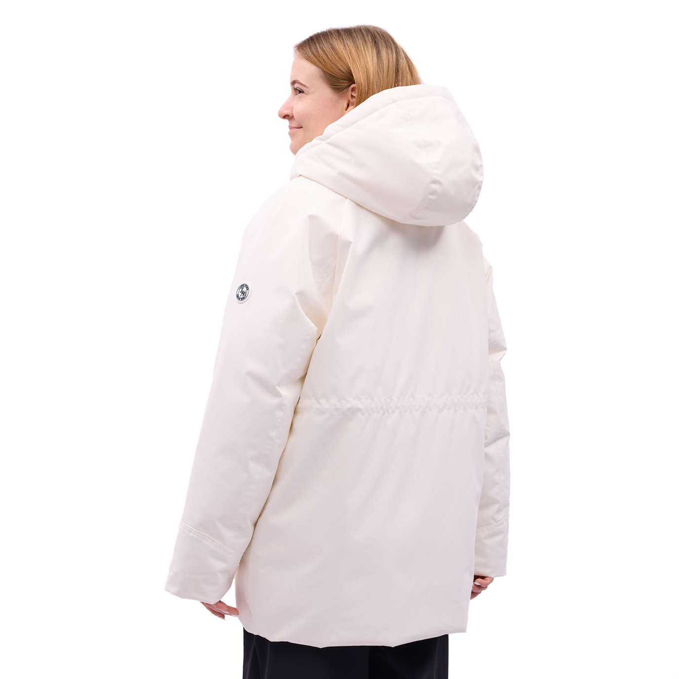 AYMV296-4 Пуховик длинный Sports Style белый